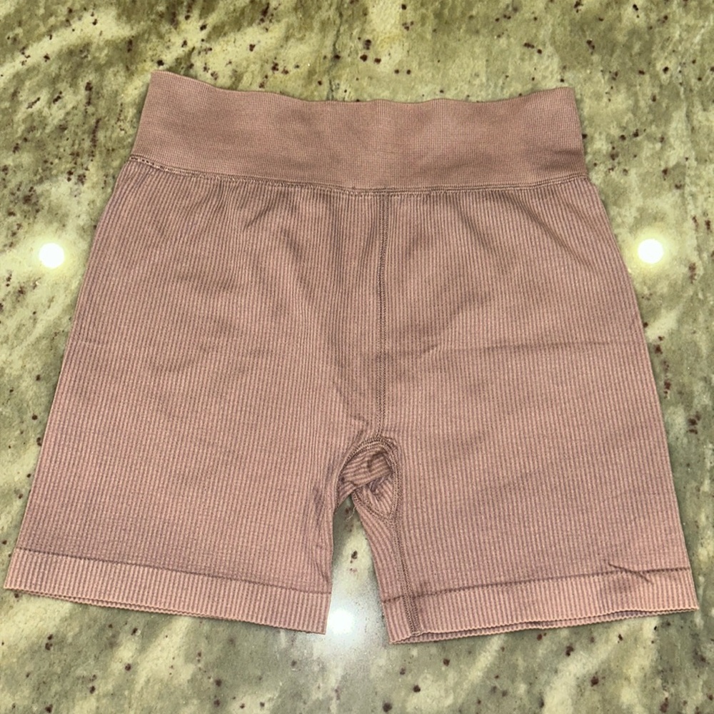 Purple Biker Shorts